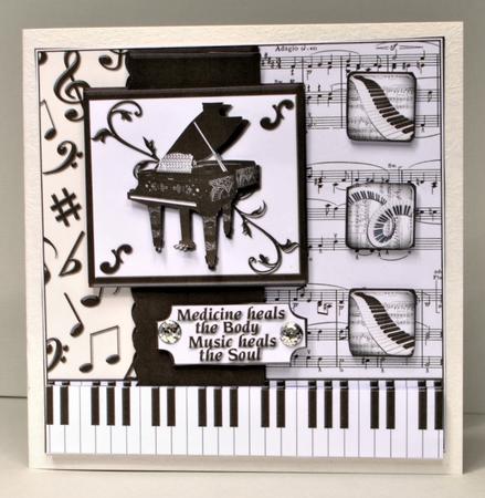 Monochrome Music by Kristina Norbat