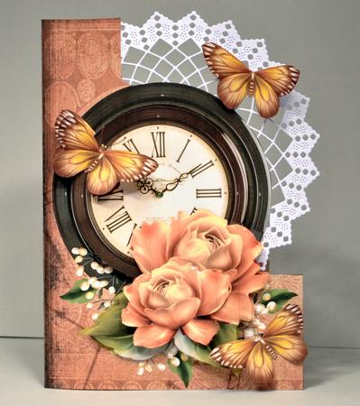 Mini Kit Shaped Card Time Male by Kristina Norbat