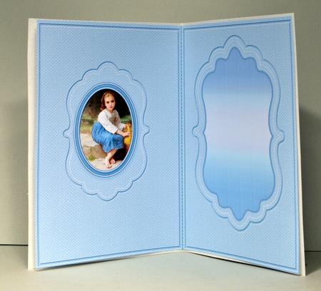 Girl with Pitcher Quick Card Matching A5 Insert by Kristina Norbat