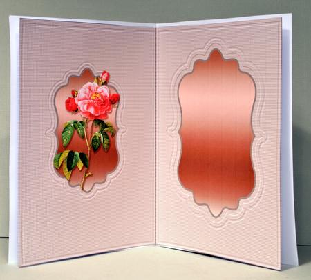 Red Roses Quick Card Matching A5 Insert by Kristina Norbat