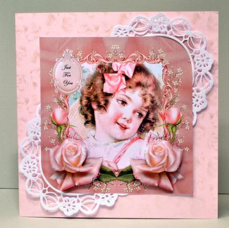 Edwardian Roses& Vintage Girl 2 by Kristina Norbat