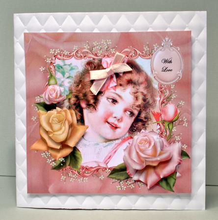 Edwardian Roses& Vintage Girl by Kristina Norbat