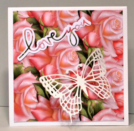 A4 Background Roses by Kristina Norbat