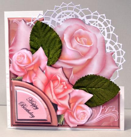 Pretty Pink Floral - Edgy - Mini Kit by Kristina Norbat