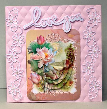 In Love of the Lotus at Sunset Cottage Pyramid by Kristina Norbat