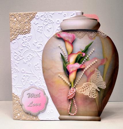 Pretty Pots Card Mini Kit - Calla Lilies by Kristina Norbat