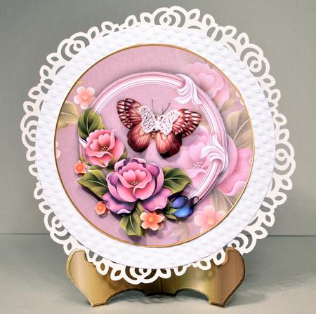 Floral Enchantment - Plate Card Mini-kit by Kristina Norbat