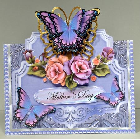 Fluttering Butterfly Overlap Card Kit by Kristina Norbat