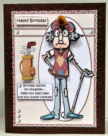 Gus and His Birthday Golf by Kristina Norbat
