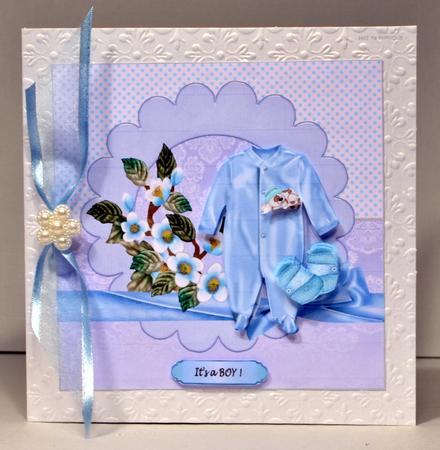 Cute New Baby Boy by Kristina Norbat