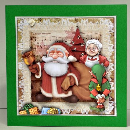 Santa's Song Mini Kit by Kristina Norbat