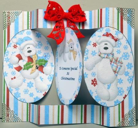 Beary Good Friends at Christmas by Kristina Norbat