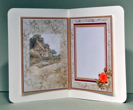 Vintage Cottage - the Visitor - Insert by Kristina Norbat