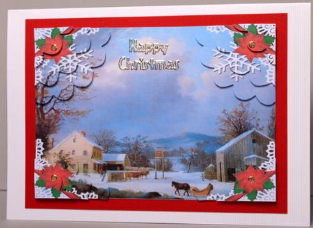 Christmas Sleigh Ride - Shell Stacker by Kristina Norbat