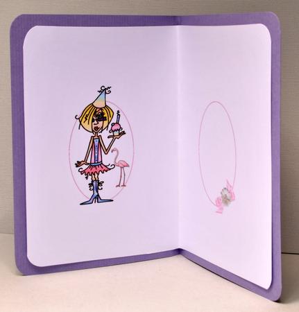 J.j and the Flamingo Insert by Kristina Norbat