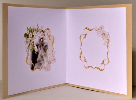 Vintage Wedding Couple Insert by Kristina Norbat