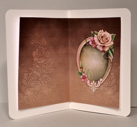 Ballgown and Flowers Insert by Kristina Norbat