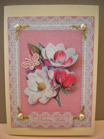 Magnolia Blossoms 'n Lace by Kristina Norbat