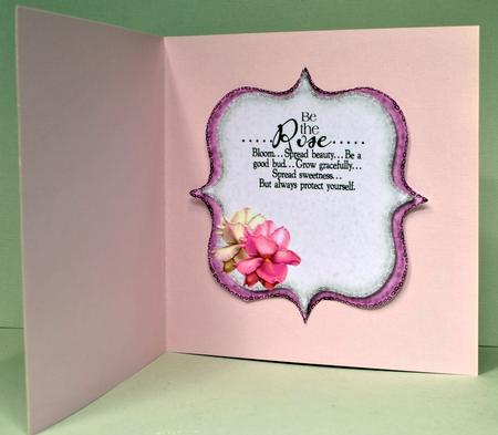 Insert Scallop Topper & Roses by Kristina Norbat