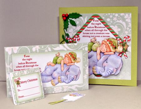 Twas the Night Before Christmas Mini Kit by Kristina Norbat