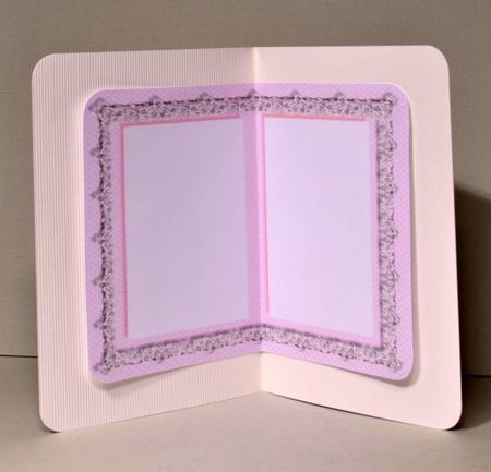 Lovely Pale Peach and Lace Incert  by Kristina Norbat