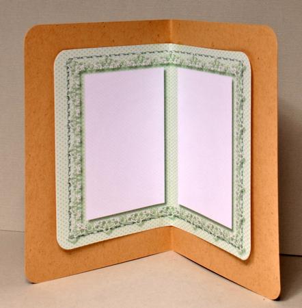 Lovely Green and Lace Incert  by Kristina Norbat