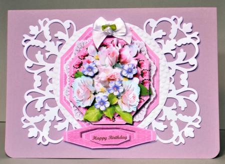 Easel or Topper Roses and Blossoms by Kristina Norbat