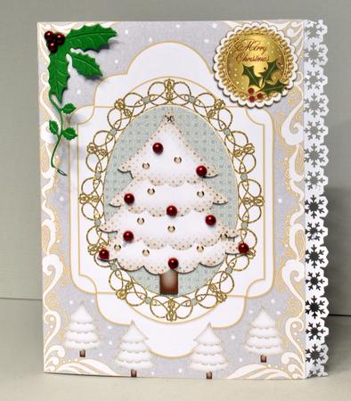 Cut & Fold Card with Cute Christmas Tree 8 by Kristina Norbat