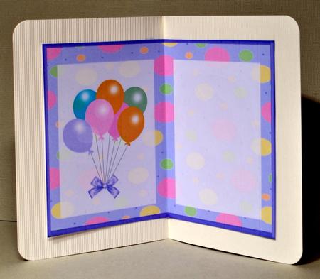 Lilac Birthday Incert by Kristina Norbat