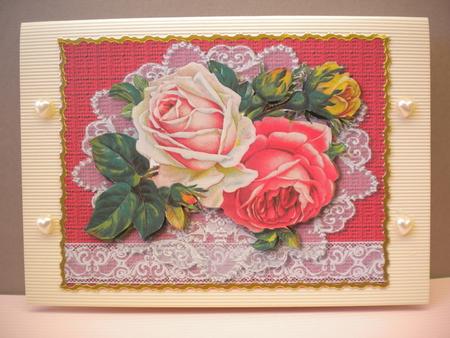 Classic Roses and Lace by Kristina Norbat