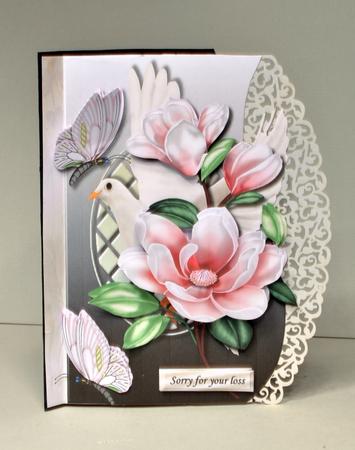 Shaped Card Lattice Sympathy by Kristina Norbat