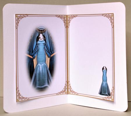The Sapphire Evening Gown Insert by Kristina Norbat