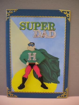 Super Dad Quick Card by Kristina Norbat