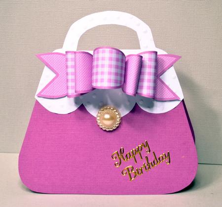 4 Triple Bows Mini Kit - Lilac Gingham by Kristina Norbat