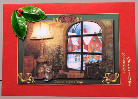 From the Warmth of the Christmas Window 5 by Kristina Norbat
