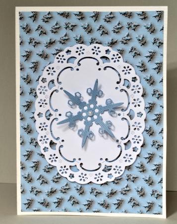 10 x A4 Background Paper Classic Christmas by Kristina Norbat