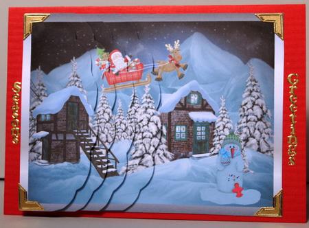 Santa is on His Way by Kristina Norbat