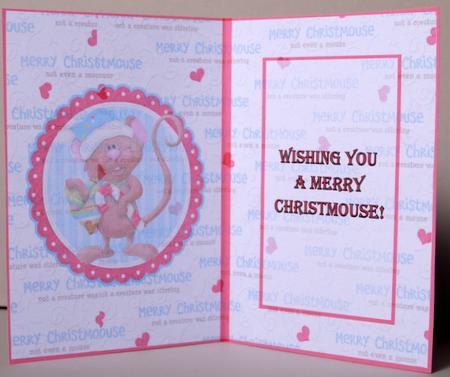 Christmouse Joy! Card Insert by Kristina Norbat