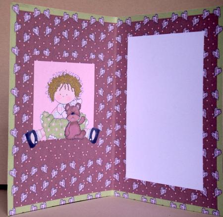Happy Birthday Special Daughter-friend Card Insert by Kristina Norbat