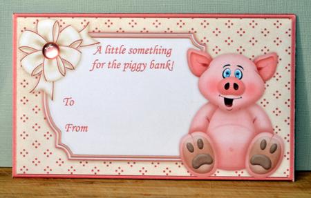 Money Wallet Something for the Piggy Bank by Kristina Norbat