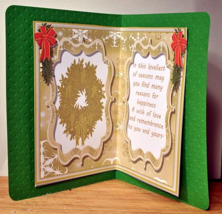 A5 Incert Christmas Scene 2 with Verse by Kristina Norbat