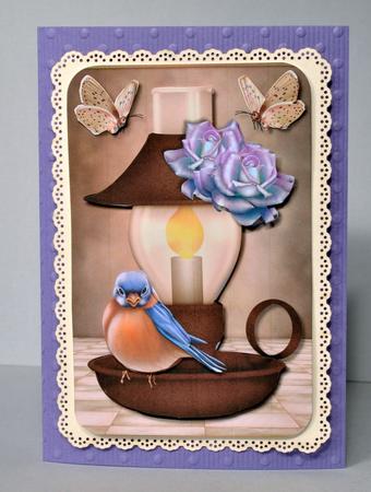 Antique Lamp Nature is Beautiful 3 by Kristina Norbat