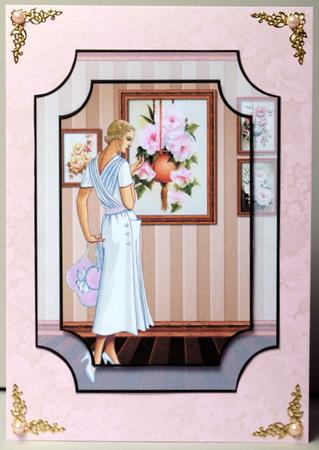 Admiring Her Art Toppers by Kristina Norbat