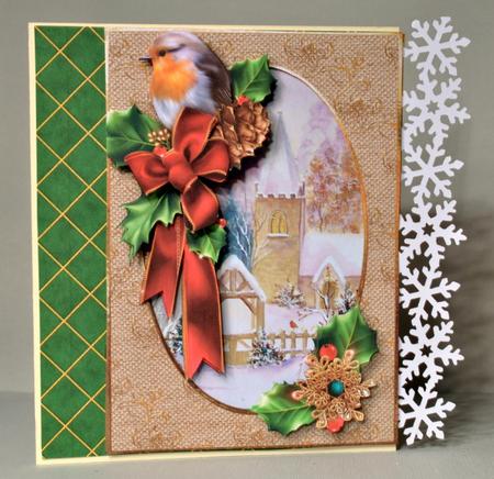 Christmas Church, Robin & Bow by Kristina Norbat