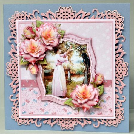Blossom Time 8x8 Mini Kit & Decoupage by Kristina Norbat