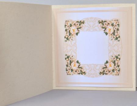 Yellow Old English Roses Matching 8in x 8in Insert Plate by Kristina Norbat