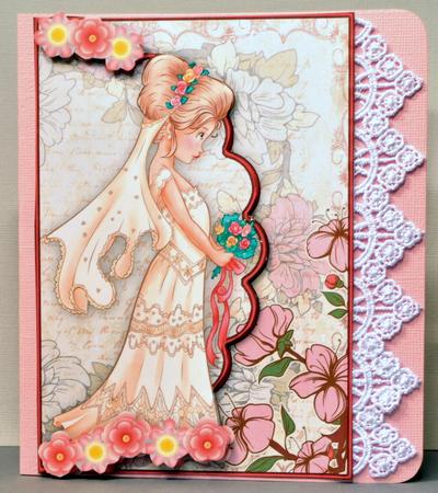 On Her Special Day Envelope Card by Kristina Norbat