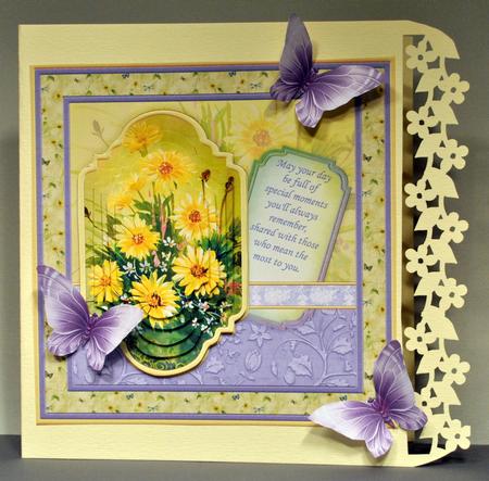 Spring Bouquet 8x8 Mini Kit & Pyramage by Kristina Norbat