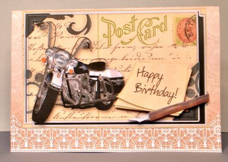 Postcard Topper Harley by Kristina Norbat