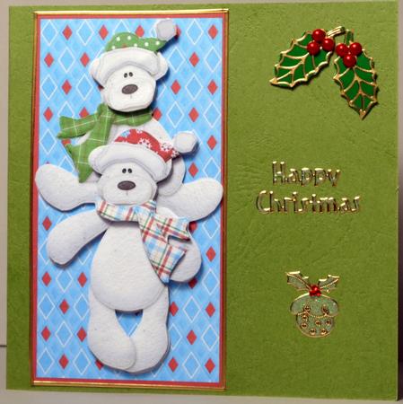 Nitwit Christmas Pals Topper Set by Kristina Norbat